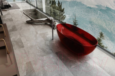 Ванна из полиэфирной смолы Abber Kristall AT9703 Rubin (красный)