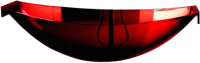 Ванна из полиэфирной смолы Abber Kristall AT9704 Rubin (подвесная, красный) - 