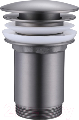 Донный клапан Abber AF0010NG с переливом (никель)