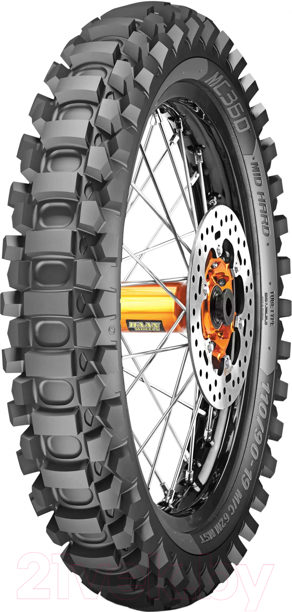 Мотошина задняя Metzeler MC360 Mid Hard 100/100R18 59M TT MST