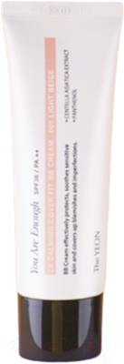 BB-крем The Yeon 2X Calming Cover Fit BB Cream SPF 36/PA++ 001 Light Beige (50мл)