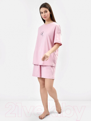 Пижама Mark Formelle 592487 (р.164/170-92-98, розовый/печать)
