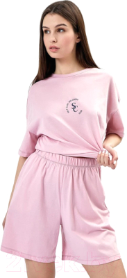 Пижама Mark Formelle 592487 (р.164/170-96-102, розовый/печать)