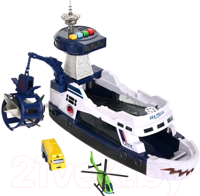 Набор игрушечной техники Pituso Транспортный корабль-парковка City / HW22018939