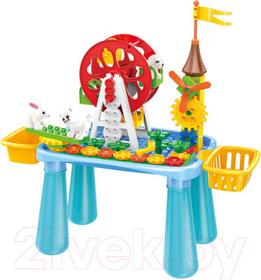 Развивающий игровой стол Pituso С конструктором / HW20034230 - 