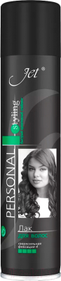 Лак для укладки волос Jet Hair Сверхсильная фиксация (300мл)