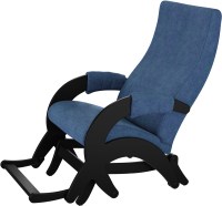 Кресло-глайдер Glider Старк М (Verona Denim Blue/венге) - 