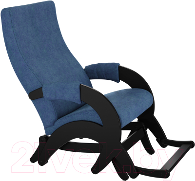 Кресло-глайдер Glider Старк М (Verona Denim Blue/венге)