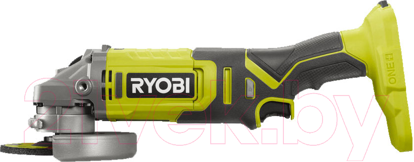 Угловая шлифовальная машина Ryobi RAG18125-0 / 5133005403 (без батареи) — фото 2