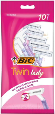 Набор бритвенных станков Bic Lady Твин (10шт)