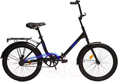 Велосипед AIST Smart 20 1.1 2022 (черно-синий)