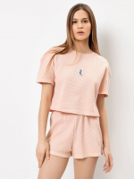 Пижама Mark Formelle 592463 (р.164/170-92-98, пыльно-розовый-1/декор) - 