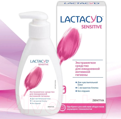 Гель для интимной гигиены Lactacyd Для чувствительной кожи (200мл)