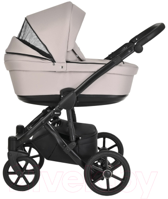Детская универсальная коляска Pituso Moon Luxury 2 в 1 / M43 (нуга)