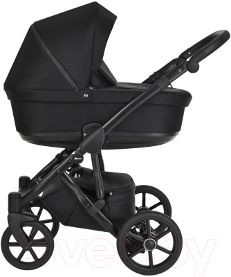 Детская универсальная коляска Pituso Moon Luxury 2 в 1 / M40 (черный)