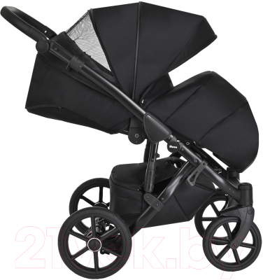 Детская универсальная коляска Pituso Moon Luxury 2 в 1 / M40 (черный)