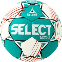 Гандбольный мяч Select Ultimate Replica v22 / 1671854004 (размер 2, бирюзовый/белый) - 