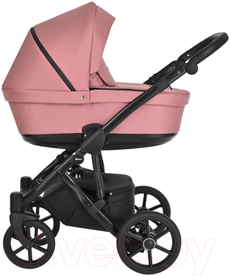 Детская универсальная коляска Pituso Moon Luxury 2 в 1 / M44 (розовый кварц)