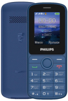 Мобильный телефон Philips Xenium E2101 (синий) - 