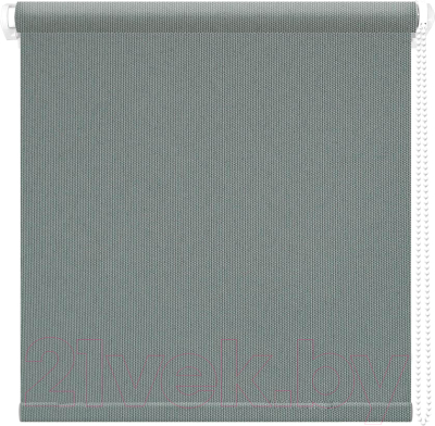 Рулонная штора АС МАРТ Оксфорд 90x160 (светло-серый)