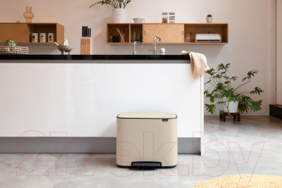 Система сортировки мусора Brabantia Bo Pedal Bin / 202247 (11+23л)