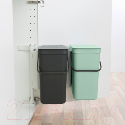 Система сортировки мусора Brabantia Sort&go / 214448 (12л)