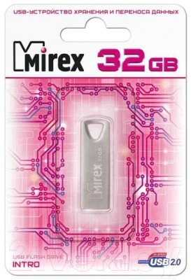 Usb flash накопитель Mirex Intro 32GB (13600-ITRNTO32)