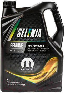 Моторное масло Selenia Mopar WR Forward 0W30 / 70253MF2EU (5л)