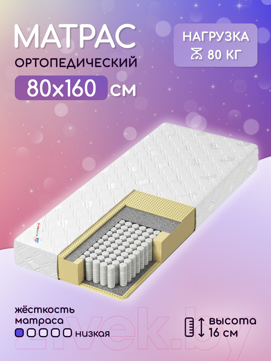 Детский матрас Капризун Дрим Хеппи Плюс 80x160 / 414500