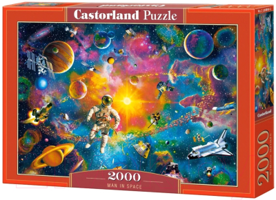 Пазл Castorland Человек в космосе / C-200849 (2000эл)