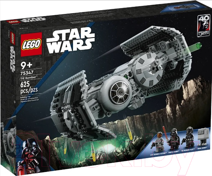 Конструктор Lego Star Wars Бомбардировщик СИД 75347