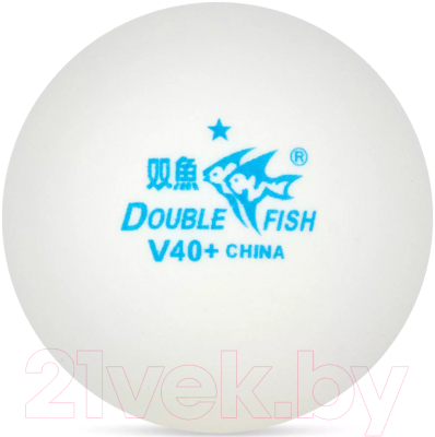 Набор мячей для настольного тенниса Double Fish No-Star Ball V40 (100ш)