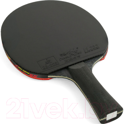Ракетка для настольного тенниса Double Fish Black Carbon King Racket 3 / CKR-3