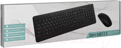 Клавиатура+мышь TFN Slim ME111 / TFN-CA-CBW-SLME111