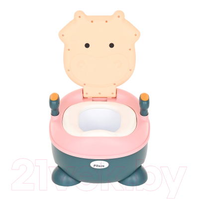 Детский горшок Pituso Бычок / FG3316 (розовый)