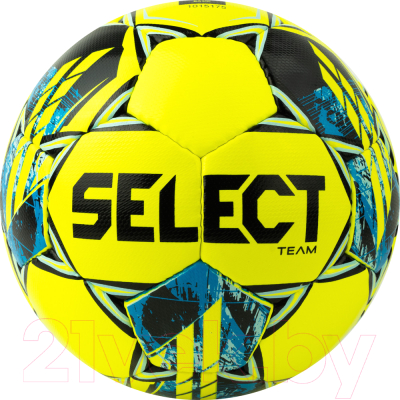 Футбольный мяч Select Team Basic V23/ 0865560552 (размер 5, желтый/синий)