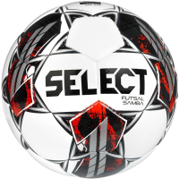 Мяч для футзала Select Futsal Samba v22 / 1063460009 (размер 4, белый/красный/черный) - 