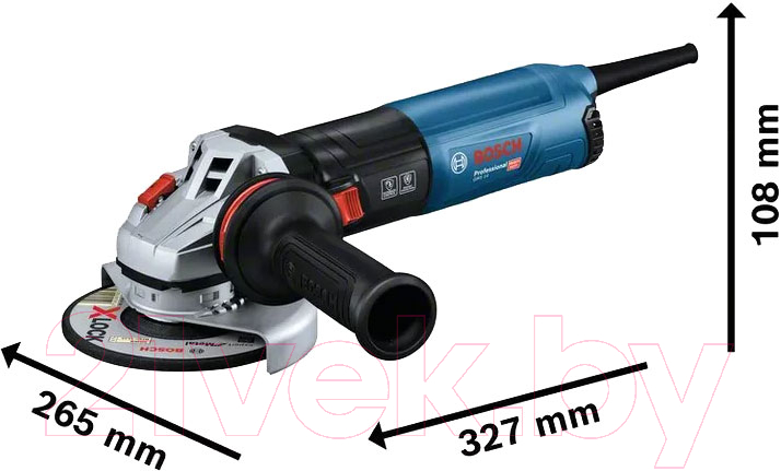 Профессиональная угловая шлифмашина Bosch GWS 14-125 S