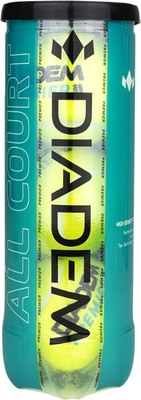 Набор теннисных мячей Diadem Premier All Court / BALL-CASE-ALLCRT (3шт) - 