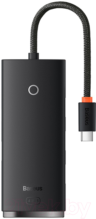 USB-хаб Baseus Lite Series 4-Port Type-C HUB Adapter / WKQX030301