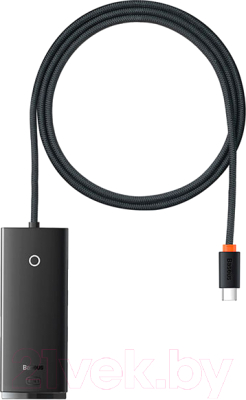 USB-хаб Baseus Lite Series 4-Port Type-C HUB Adapter / WKQX030401 (черный)