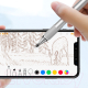 Миниатюра изображения товара Стилус Baseus Golden Cudgel Capacitive Stylus Pen / ACPCL-0S (серебристый)