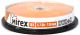 Набор дисков DVD+R Mirex 4.7Gb 16x / UL130013A1L (10шт) - 