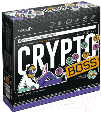 Изображение товара Настольная игра Геодом Криптобосс / 5881