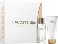 Парфюмерный набор Lacoste Pour Femme Парфюмерная вода 50мл + Лосьон для тела 50мл - 