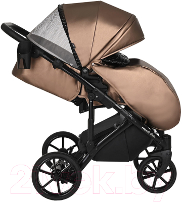 Детская универсальная коляска Tutis Mimi Style Galaxy 2 в 1 / 1182389 (коричневый металлик)