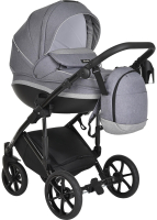 Детская универсальная коляска Tutis Mimi Style 3 в 1 / 1103332 (серый) - 