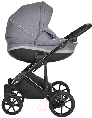 Детская универсальная коляска Tutis Mimi Style 3 в 1 / 1103332 (серый)
