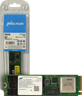 SSD диск Micron 7450 Max 800GB (MTFDKBA800TFS)
