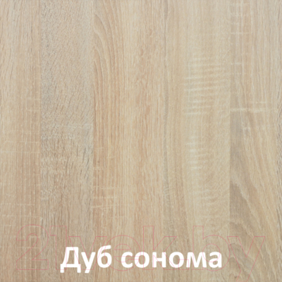 Комод Кортекс-мебель Бари 60 3ш (дуб сонома/дуб сонома/дуб сонома)